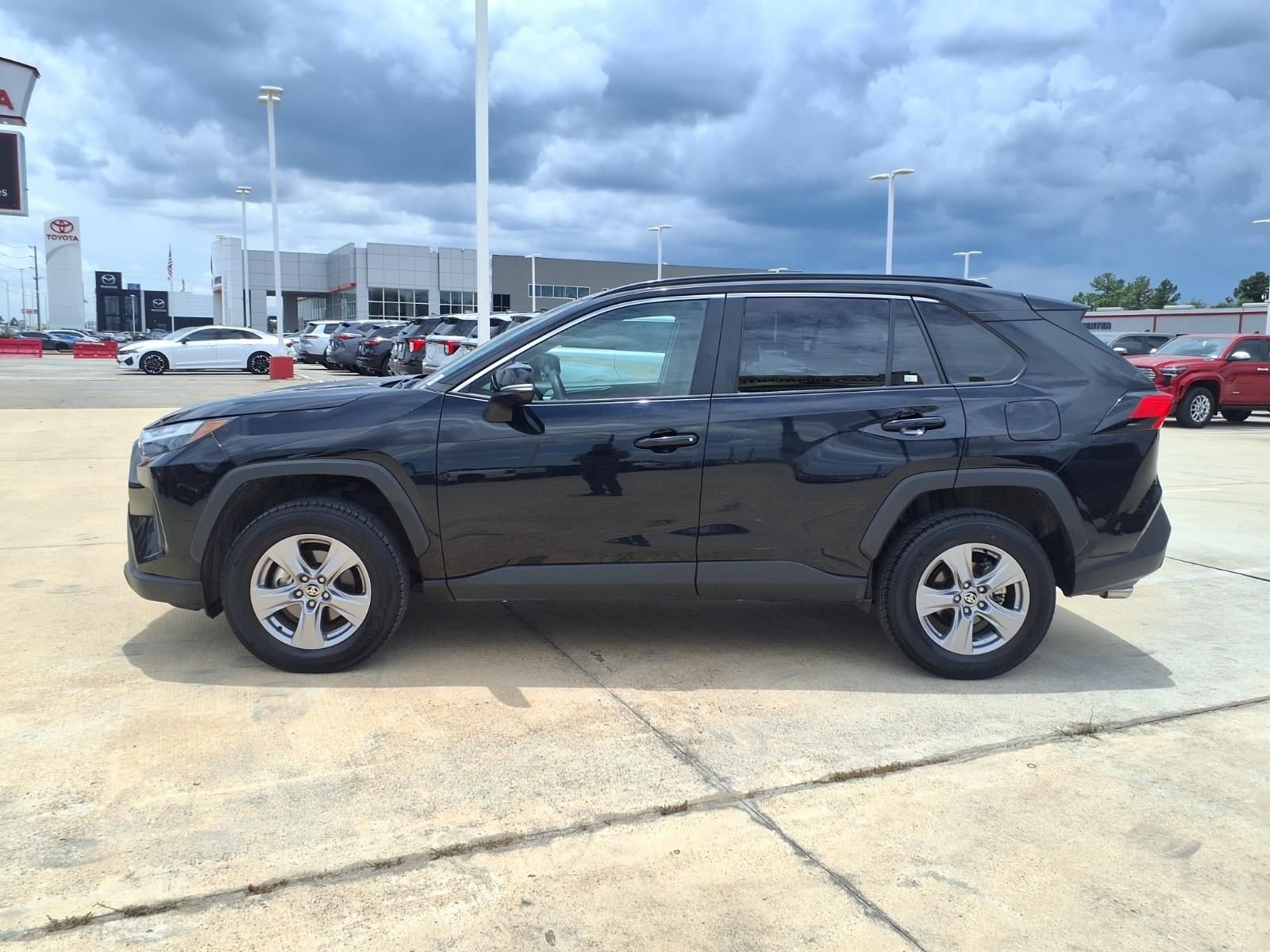 Certified Used 2025 Midnight Black Metallic Toyota XLE image 9