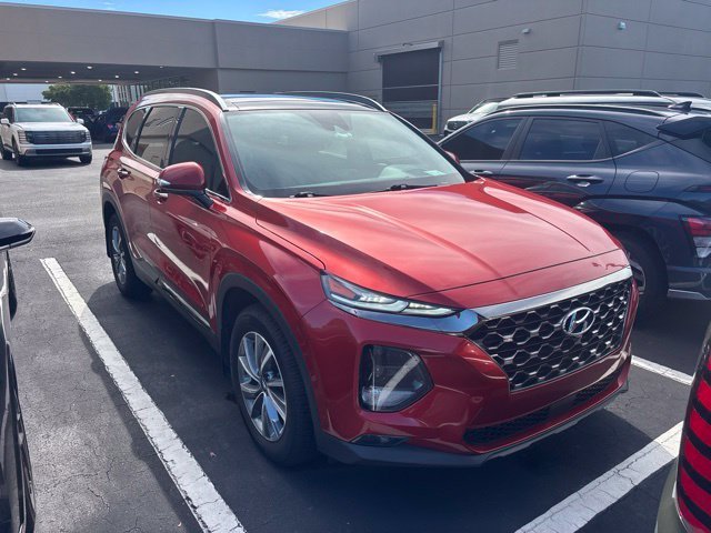 Used 2020 Lava Orange Hyundai Limited image 1