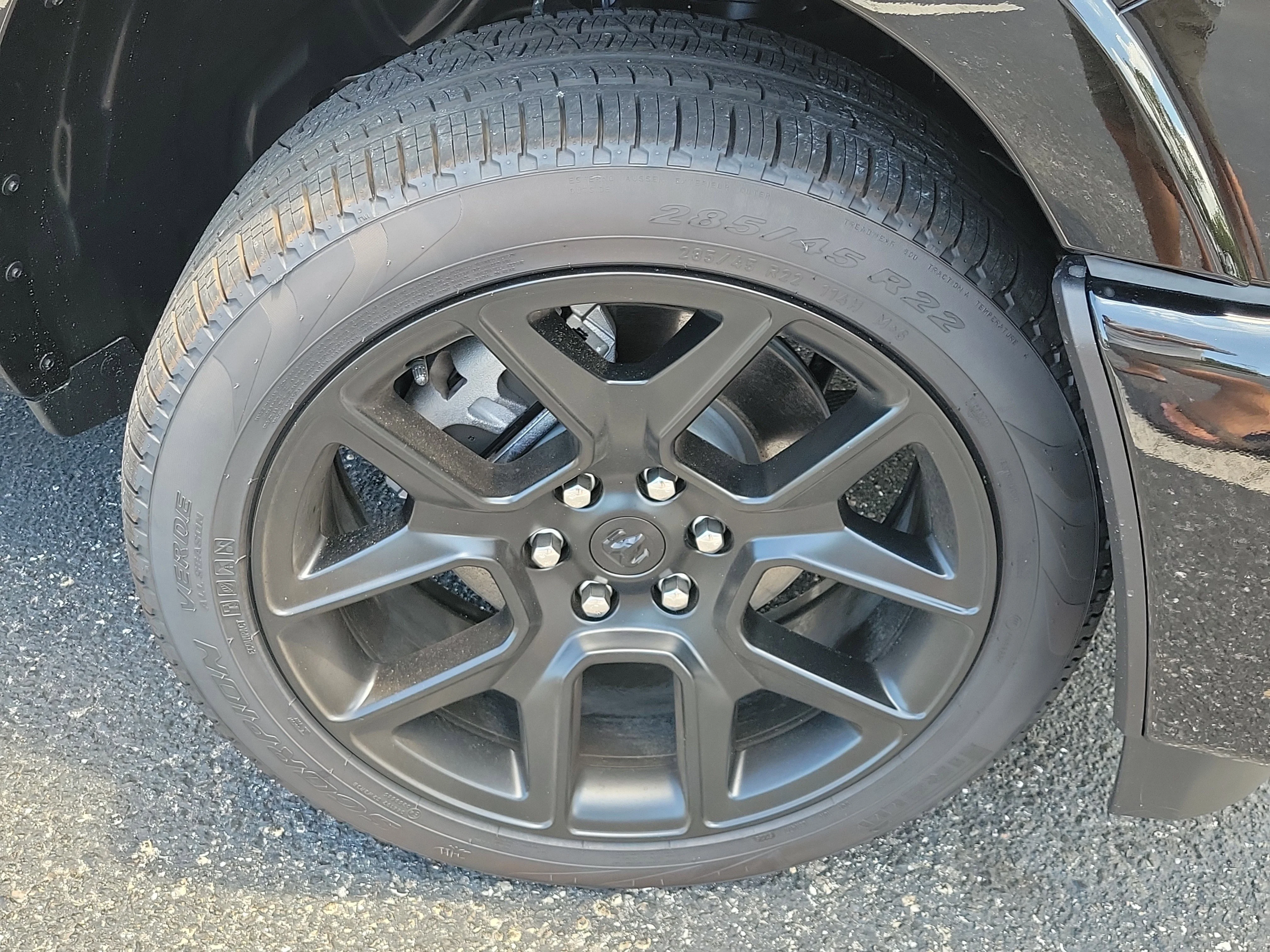 New 2026 Diamond Black Crystal Pearlcoat RAM Laramie image 8