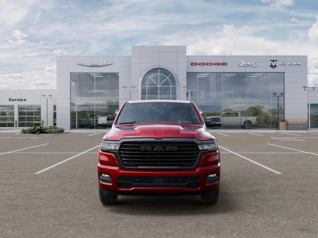 New 2026 Molten Red Pearl-Coat Exterior Paint RAM Laramie image 6