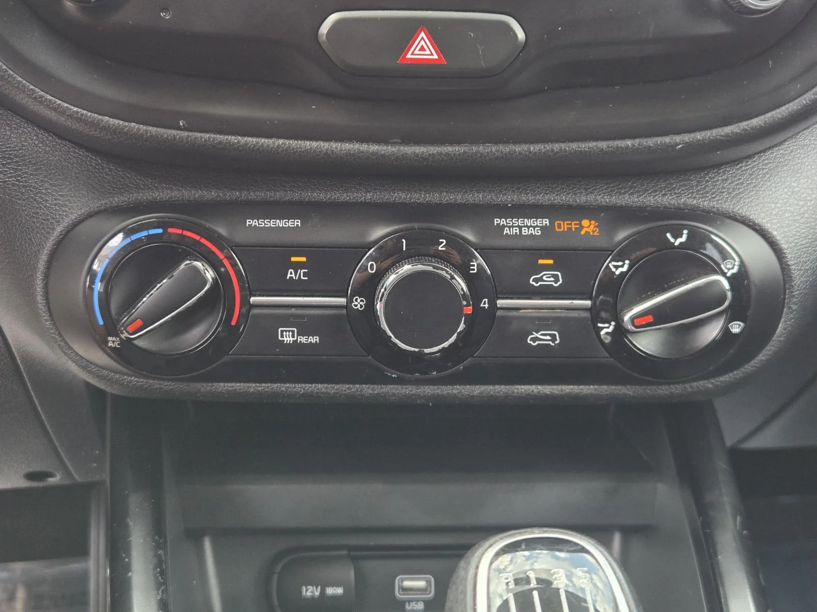 Used 2020 Sparkling Silver Kia LX Manual image 11