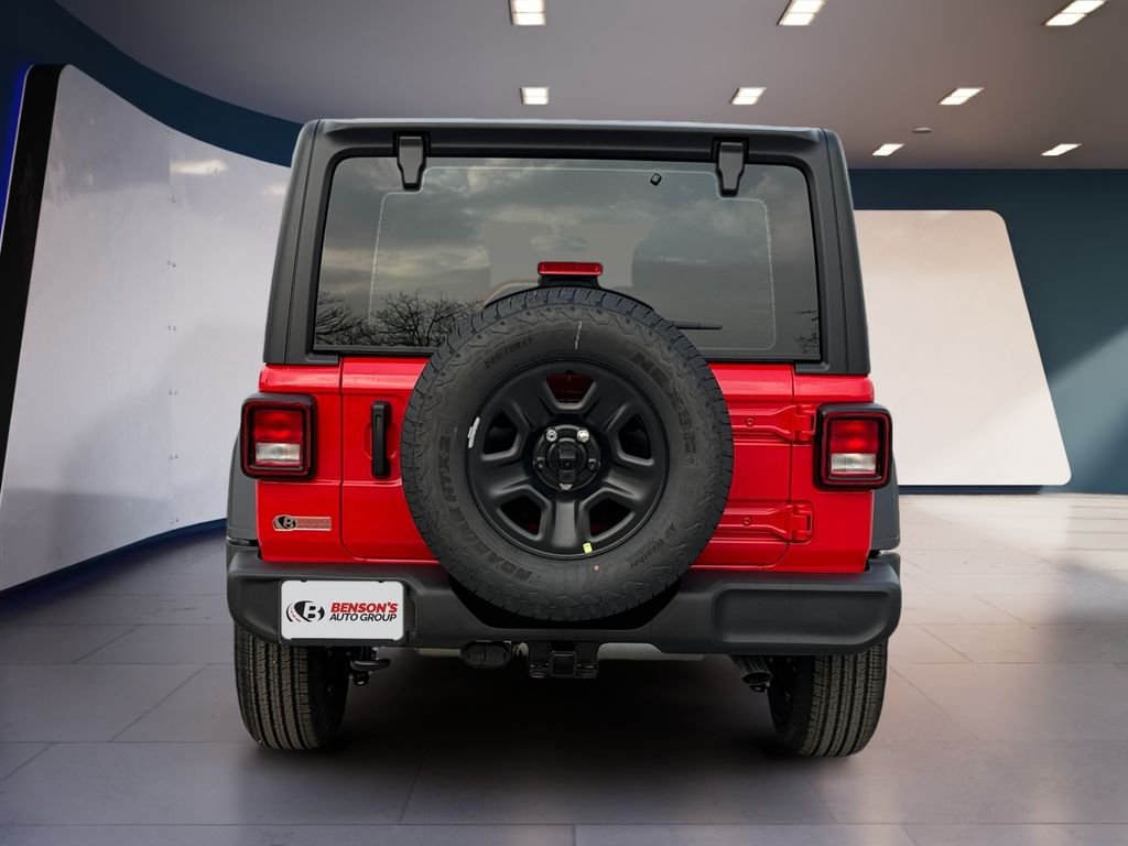 New 2026 Firecracker Red Clear-Coat Exterior Paint Jeep Sport image 4