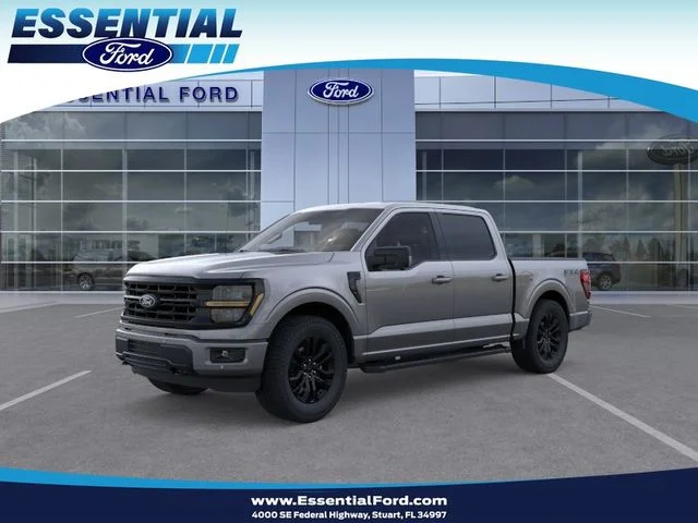 New 2026 Carbonized Gray Metallic Ford XLT image 1