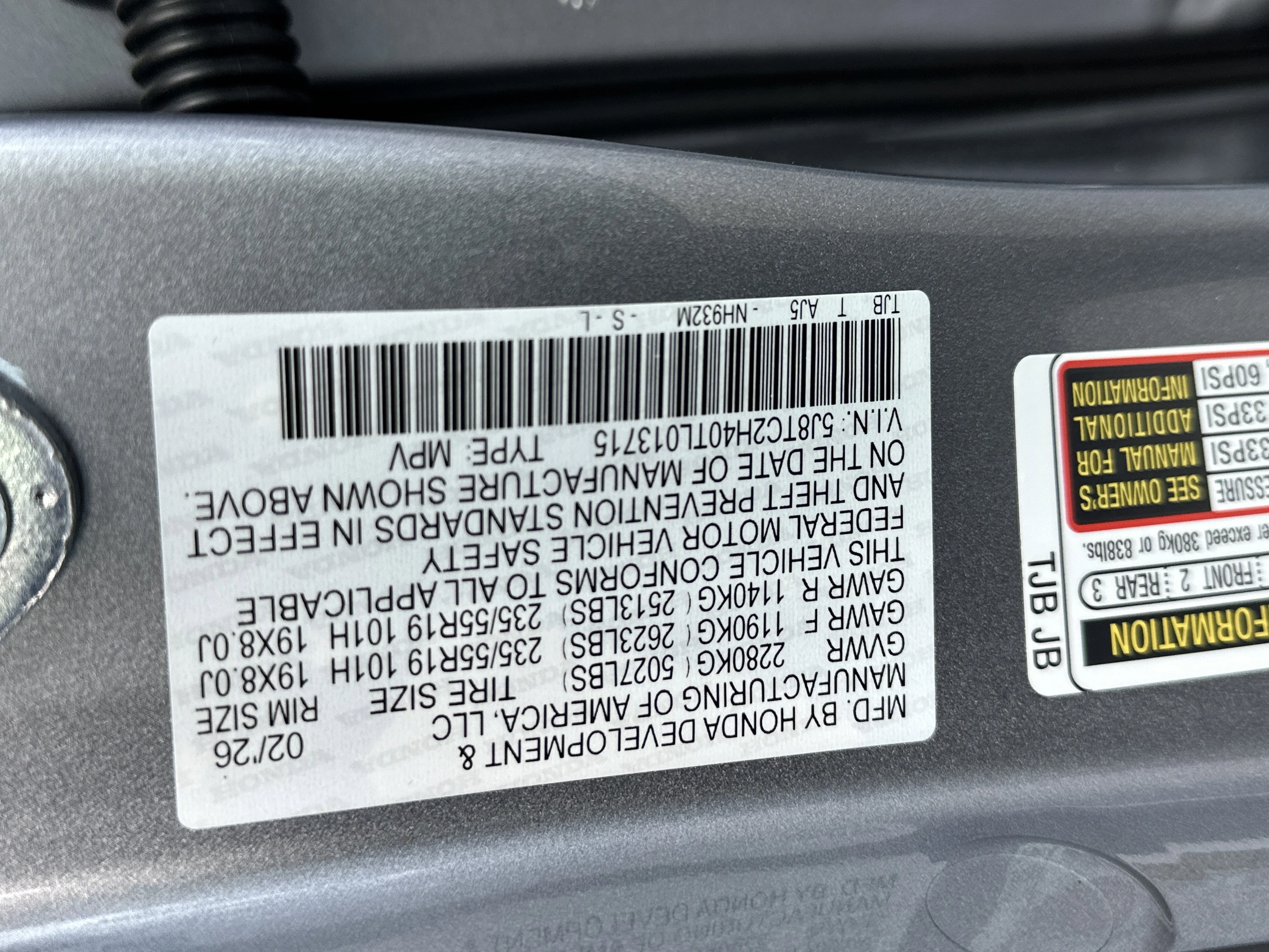 New 2026 Solar Silver Metallic Acura  image 25