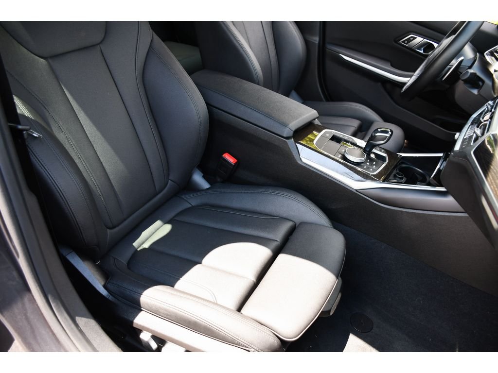 Used 2021 Mineral Gray Metallic BMW 330i xDrive image 29