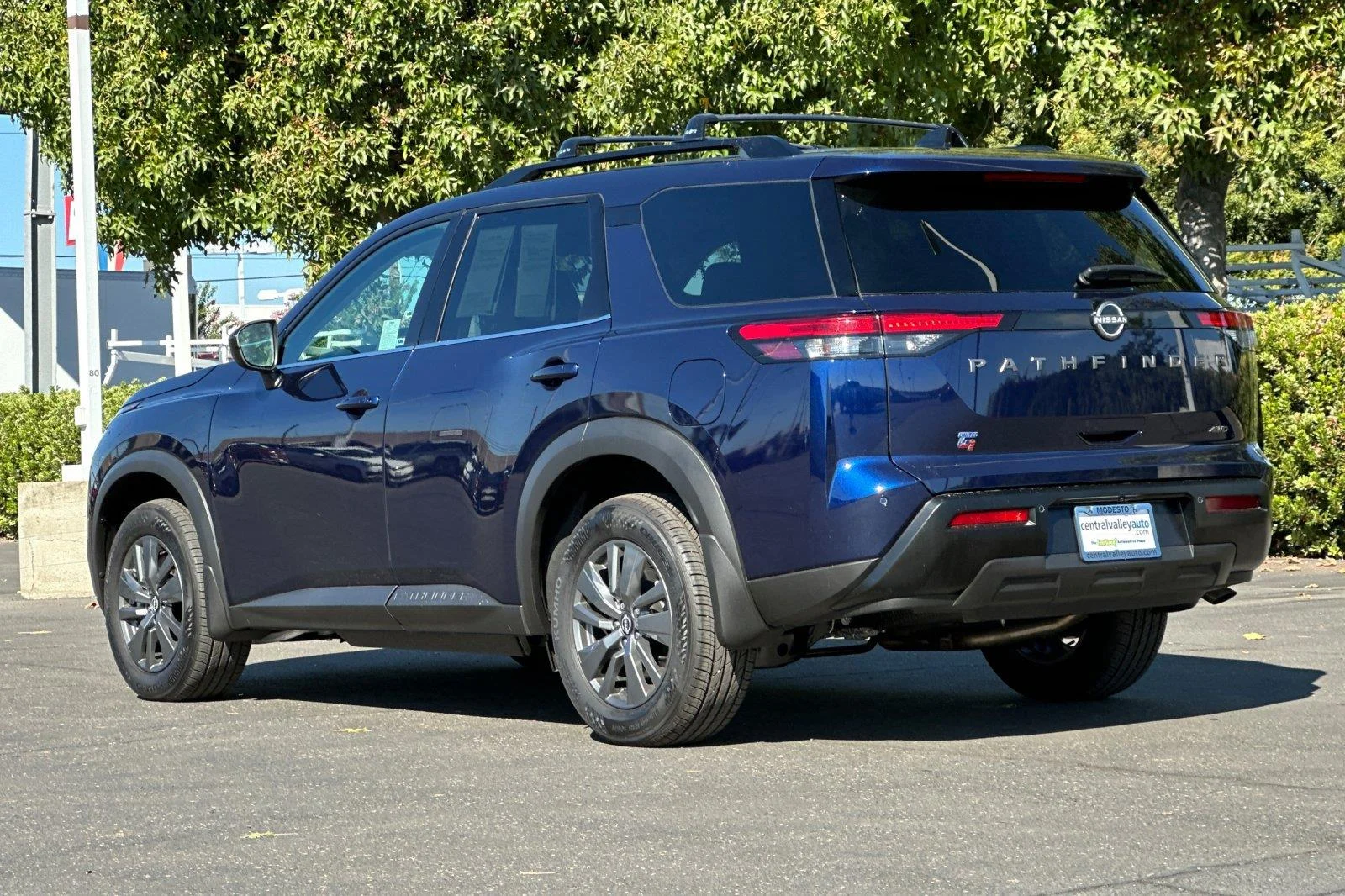 Certified Used 2026 Deep Ocean Blue Pearl Nissan SV image 5