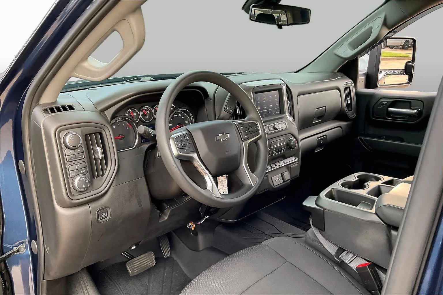 Used 2021 Northsky Blue Metallic Chevrolet Custom Trail Boss image 15