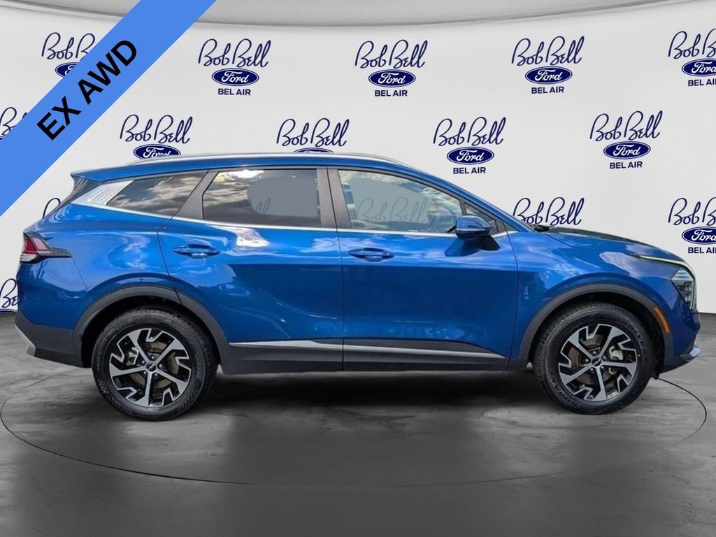 Used 2024 Blue Kia EX image 2