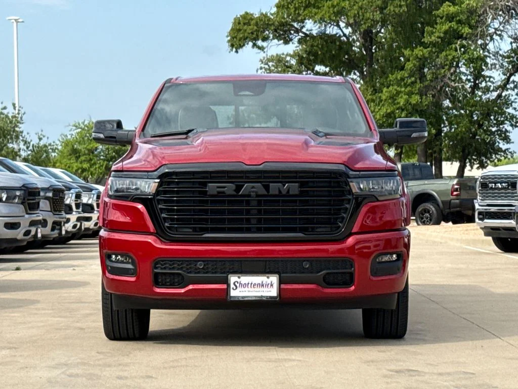 New 2026 Molten Red Pearl-Coat Exterior Paint RAM Laramie image 2
