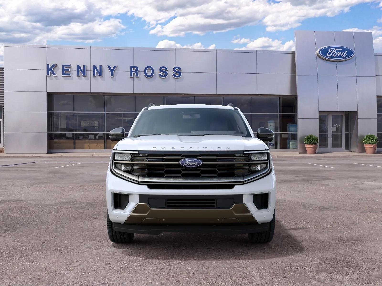 New 2027 Star White Metallic Tri-Coat Ford King Ranch® image 8