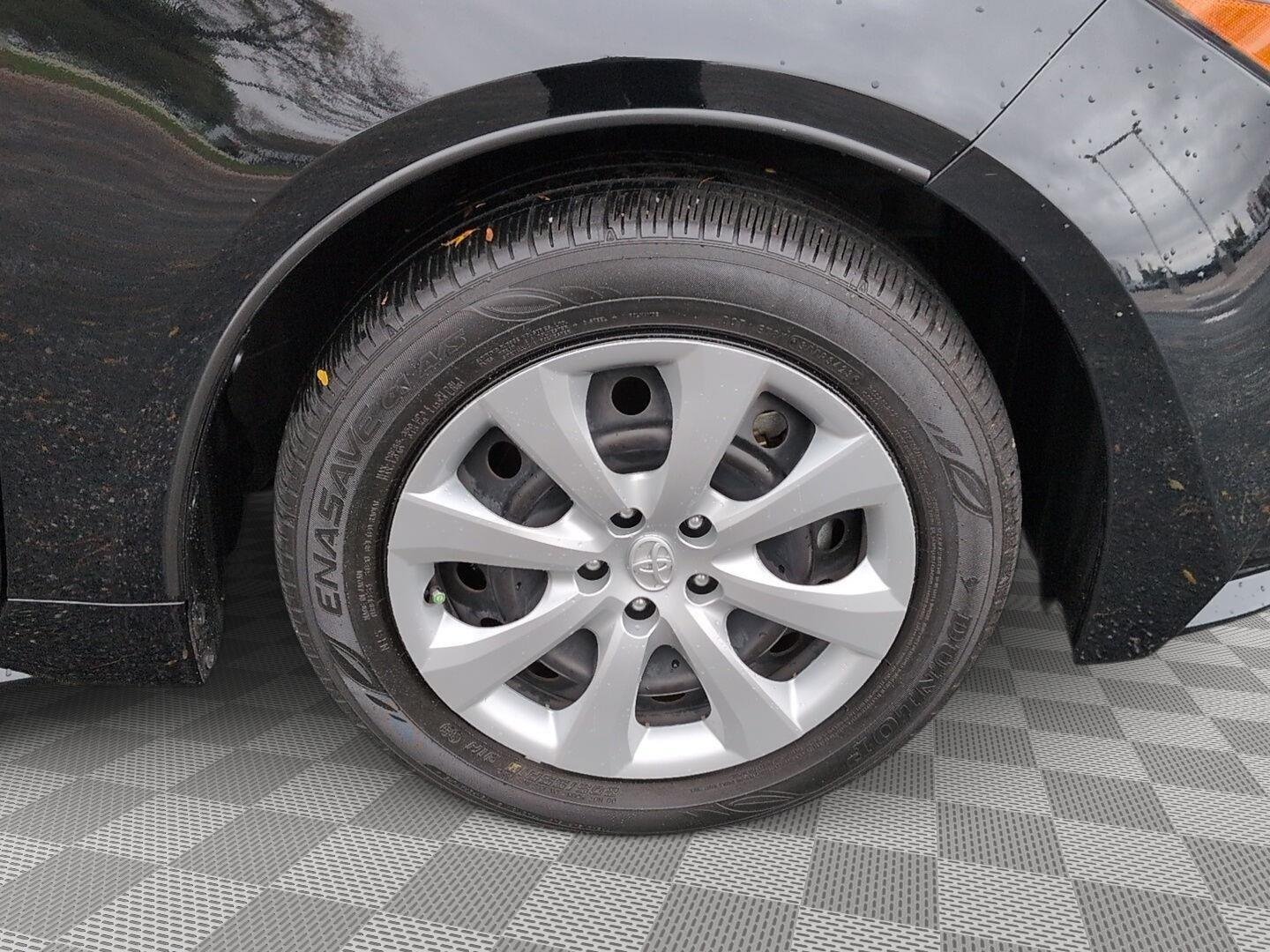 Certified Used 2024 Midnight Black Metallic Toyota Hybrid LE image 8