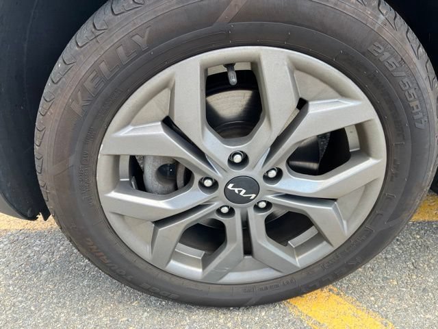 Used 2024 Pluton Blue/Black Roof Kia S image 9