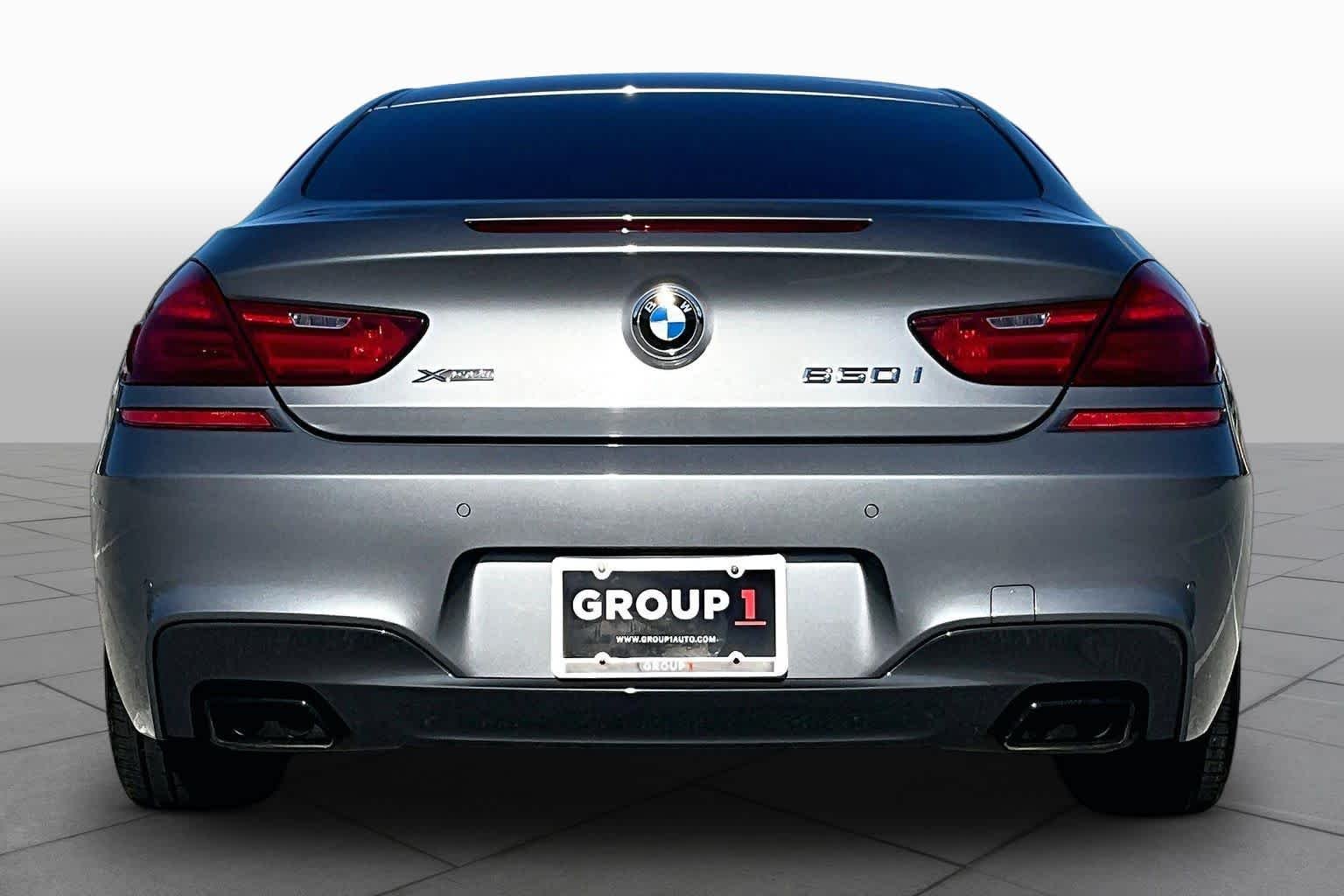 Used 2017 Space Gray Metallic BMW 650i xDrive image 5