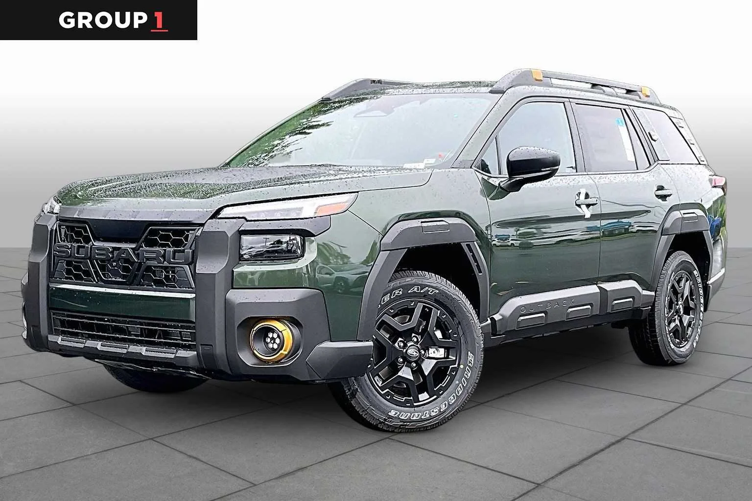 New 2026 Deep Emerald Green Pearl Subaru Wilderness image 1