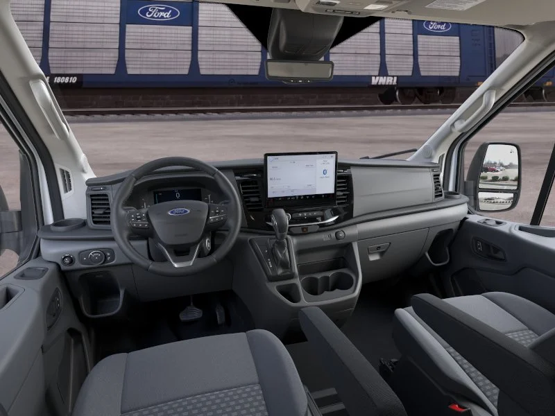 New 2026 Oxford White Ford Passenger Van XLT image 9