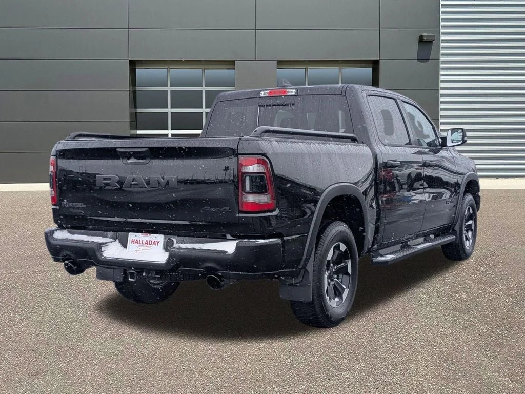 Used 2022 Diamond Black Crystal Pearlcoat Ram Rebel image 5