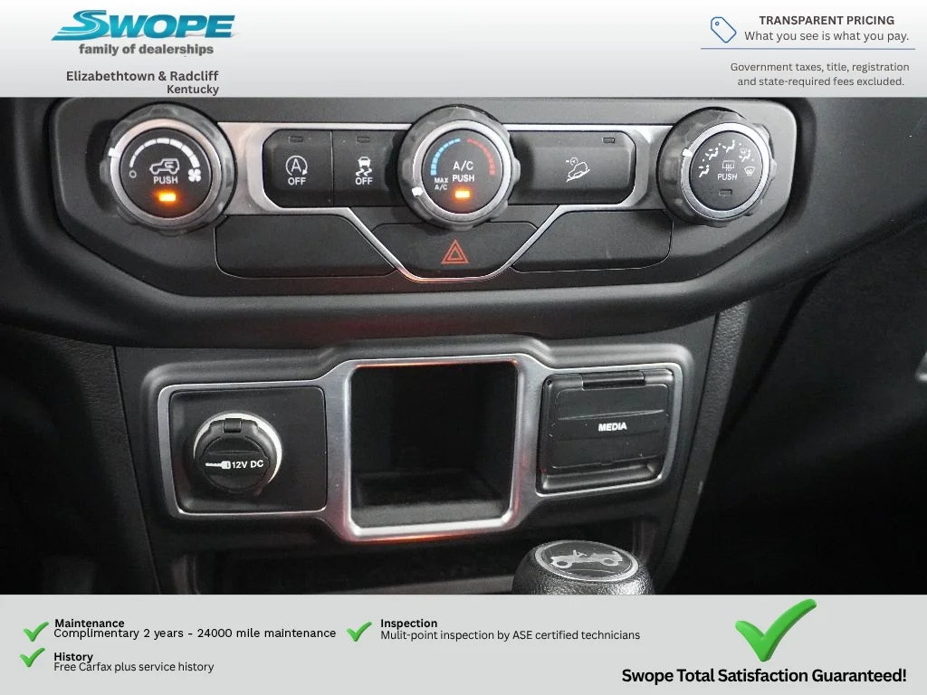 Used 2018 Ocean Blue Metallic Clearcoat Jeep Sport image 19