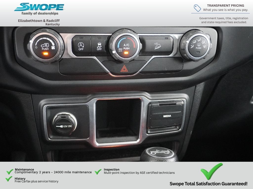 Used 2018 Ocean Blue Metallic Clearcoat Jeep Sport image 19