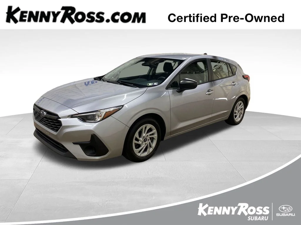 Used 2024 Silver Subaru Base image 1