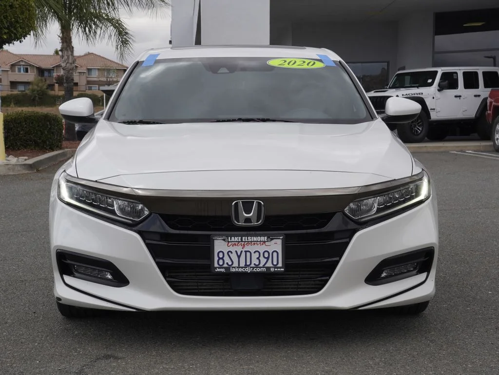 Certified Used 2020 White Honda Sport 2.0T image 8