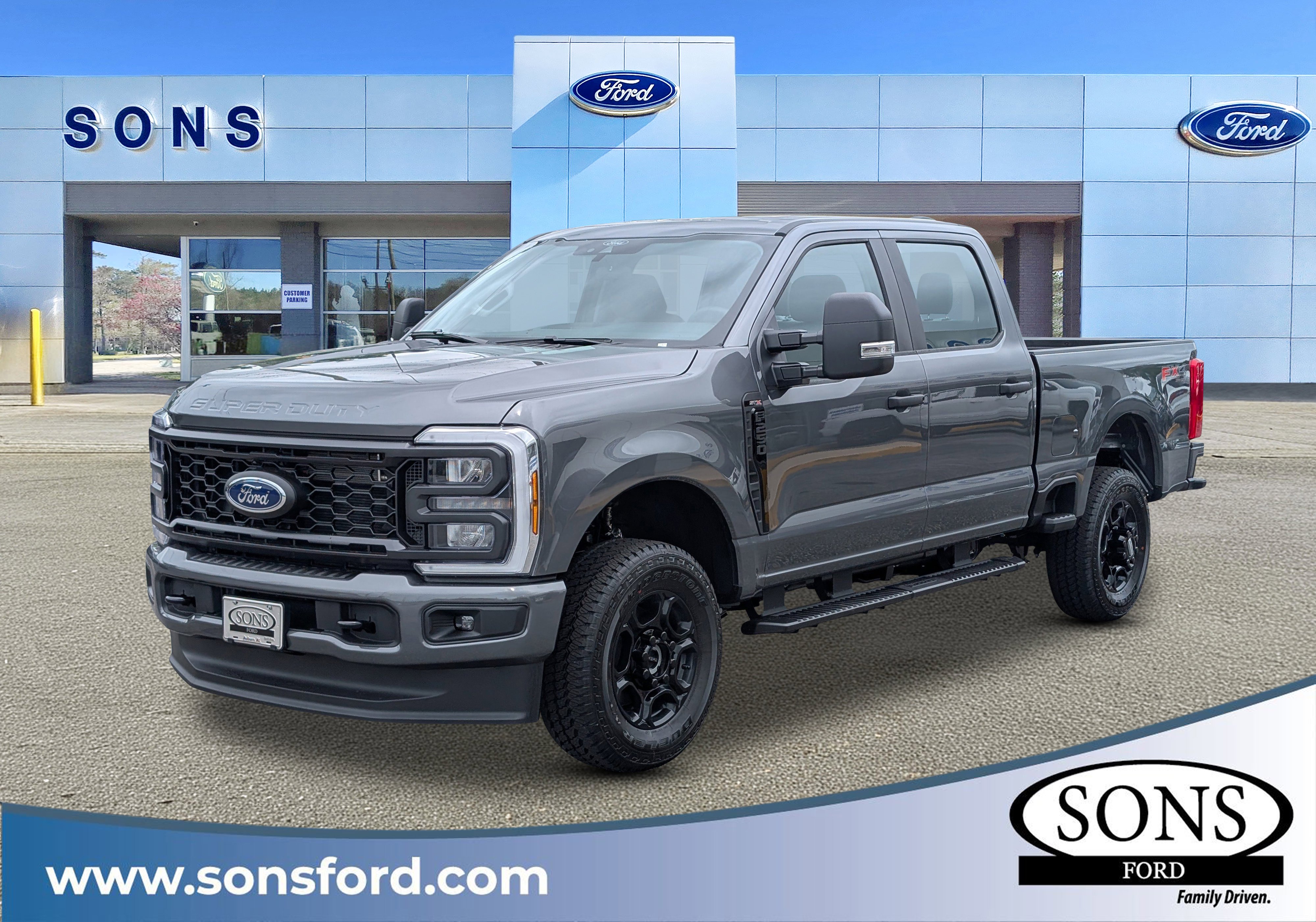 New 2026 CARBONIZED GRAY FORD XL image 1