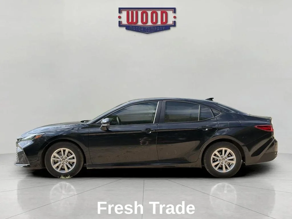 Used 2025 Midnight Black Metallic Toyota LE image 4