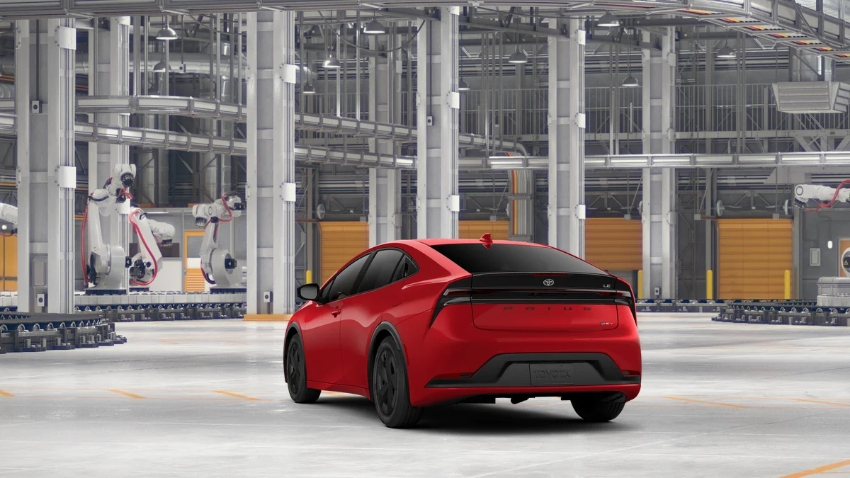 New 2026 Supersonic Red Toyota LE image 7