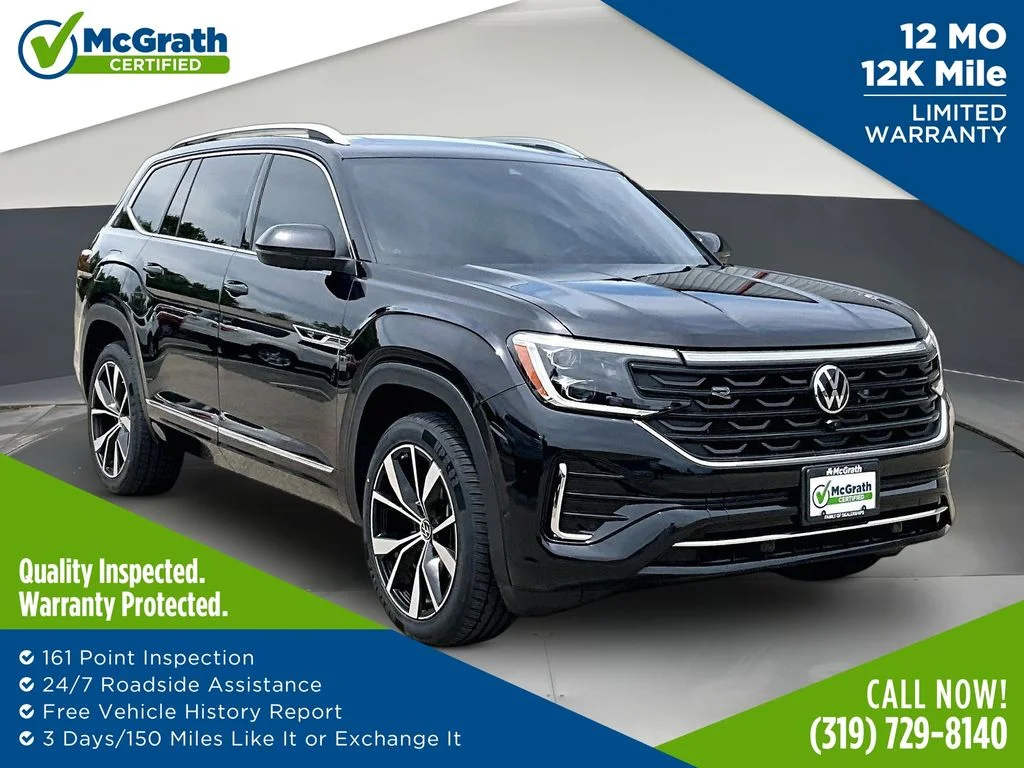 Certified Used 2024 Black Volkswagen 2.0T SEL Premium R-Line image 1