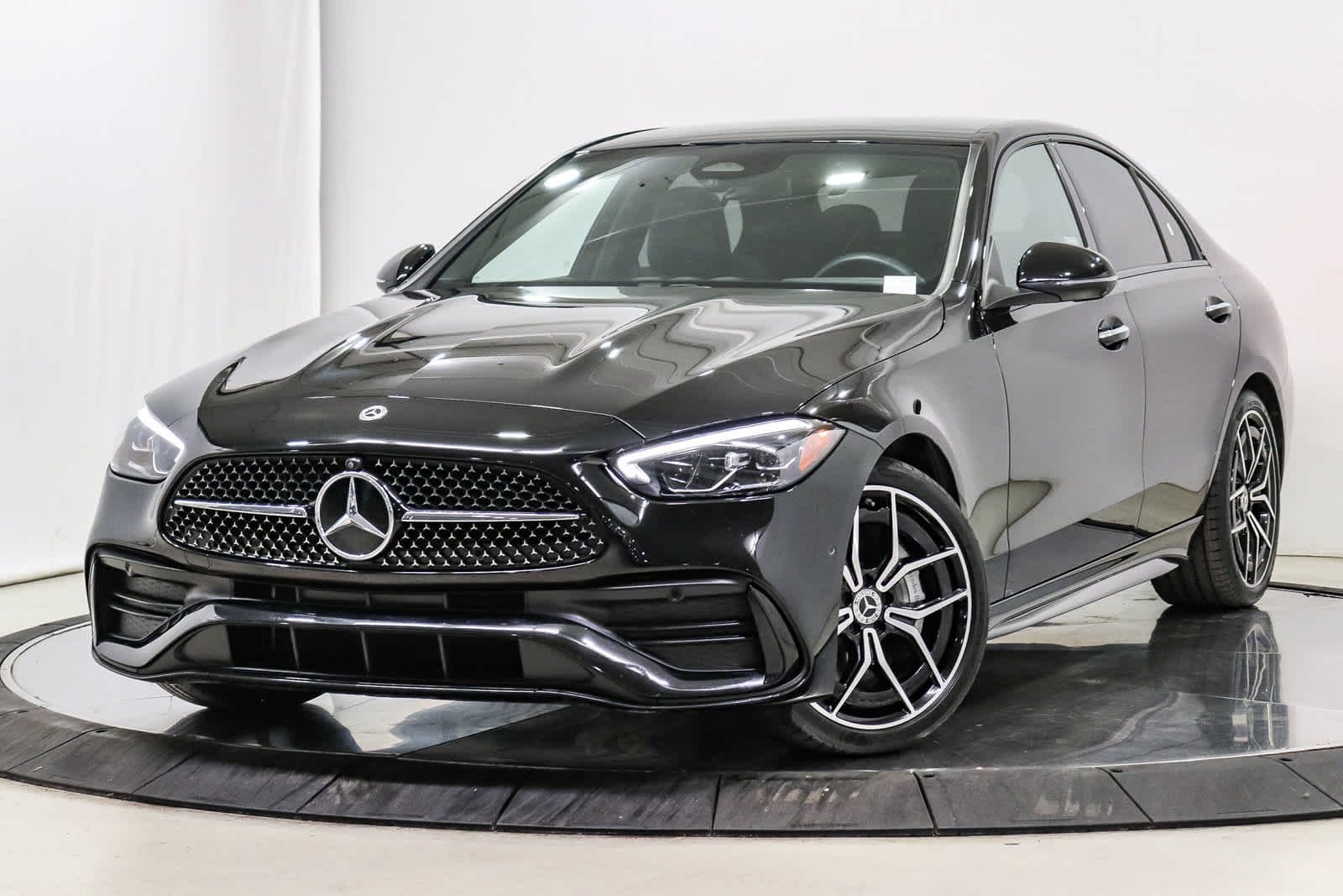 Certified Used 2024 Black Mercedes-Benz C 300 image 1