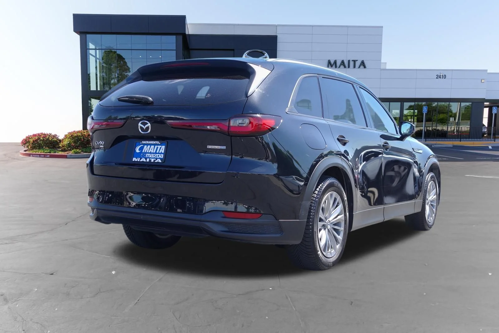 Used 2024 Jet Black Mica Mazda Preferred image 3
