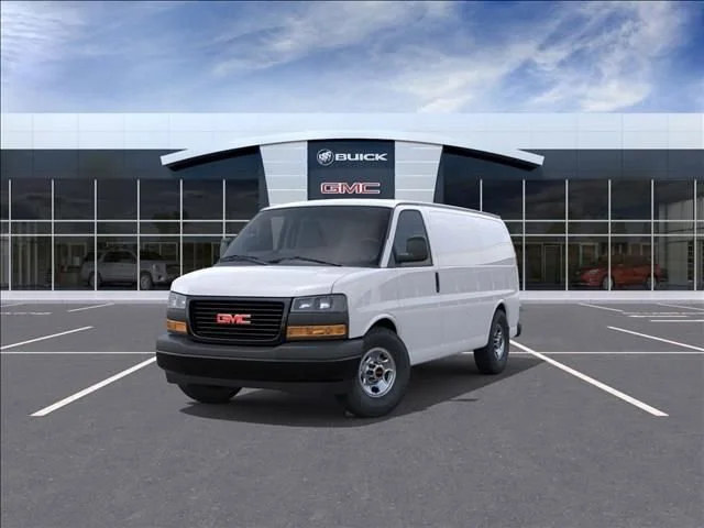 New 2026 Summit White GMC Work Van image 8
