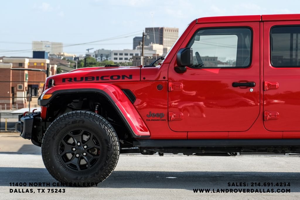 Used 2020 Red Clearcoat Jeep Rubicon image 12