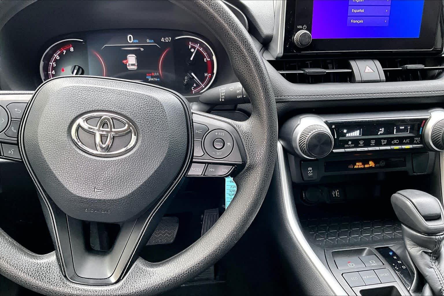 Used 2023 Magnetic Gray Metallic Toyota LE image 24