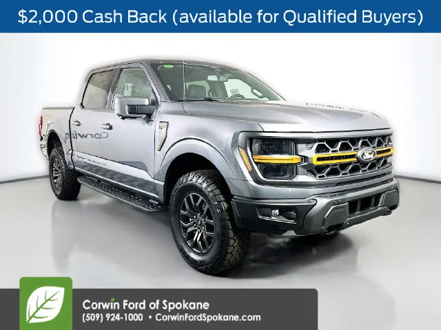New 2026 Carbonized Gray Metallic Ford Tremor image 1