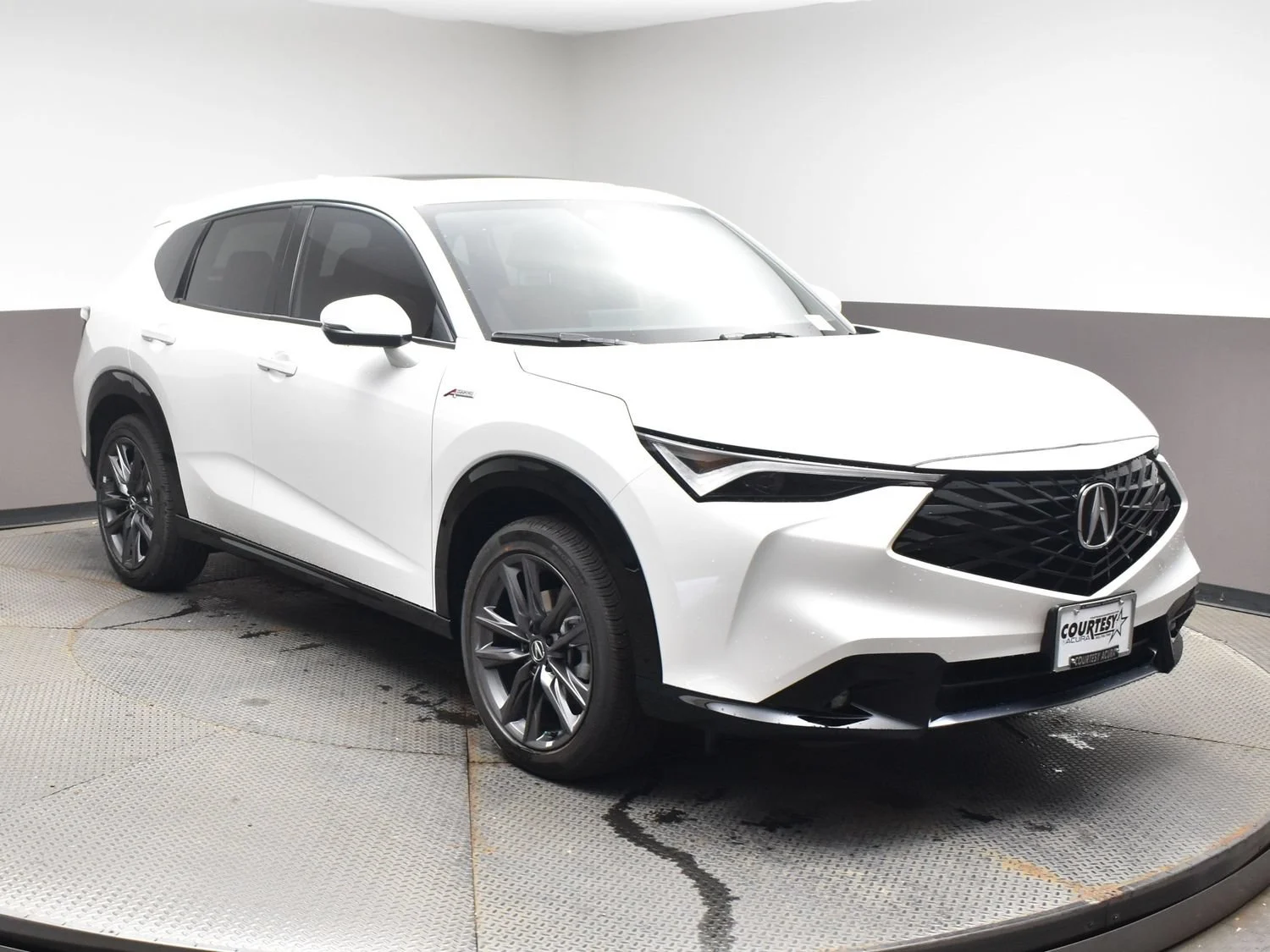 New 2025 Platinum White Pearl Acura w/A-Spec Package image 3
