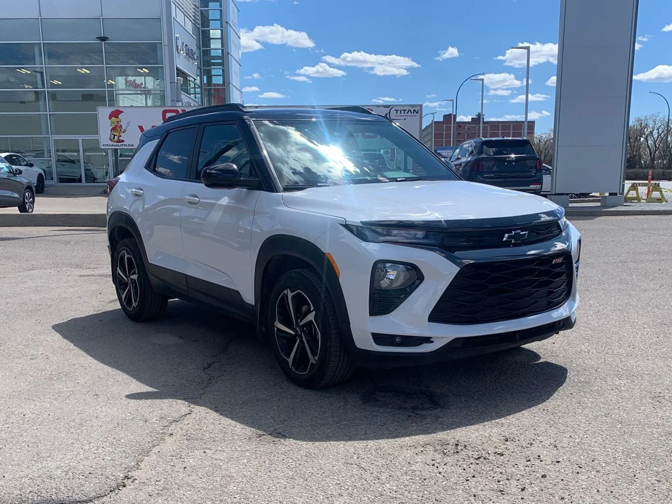 Certified Used 2022 White Chevrolet RS AWD*Remote Start | Htd Seats | Htd Wheel | Park Assist | Apple CarPlay | Blind Spot Detection image 4