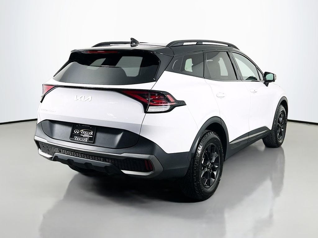 Used 2024 Glacier White Pearl/Ebony Black Roof Kia X-Pro Prestige image 7