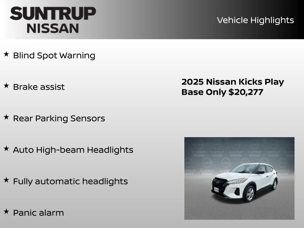 2025 Nissan KICKS PLAY Base - Photo 33