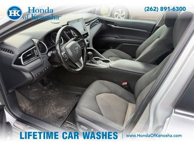 Used 2022 Celestial Silver Metallic Toyota LE image 5