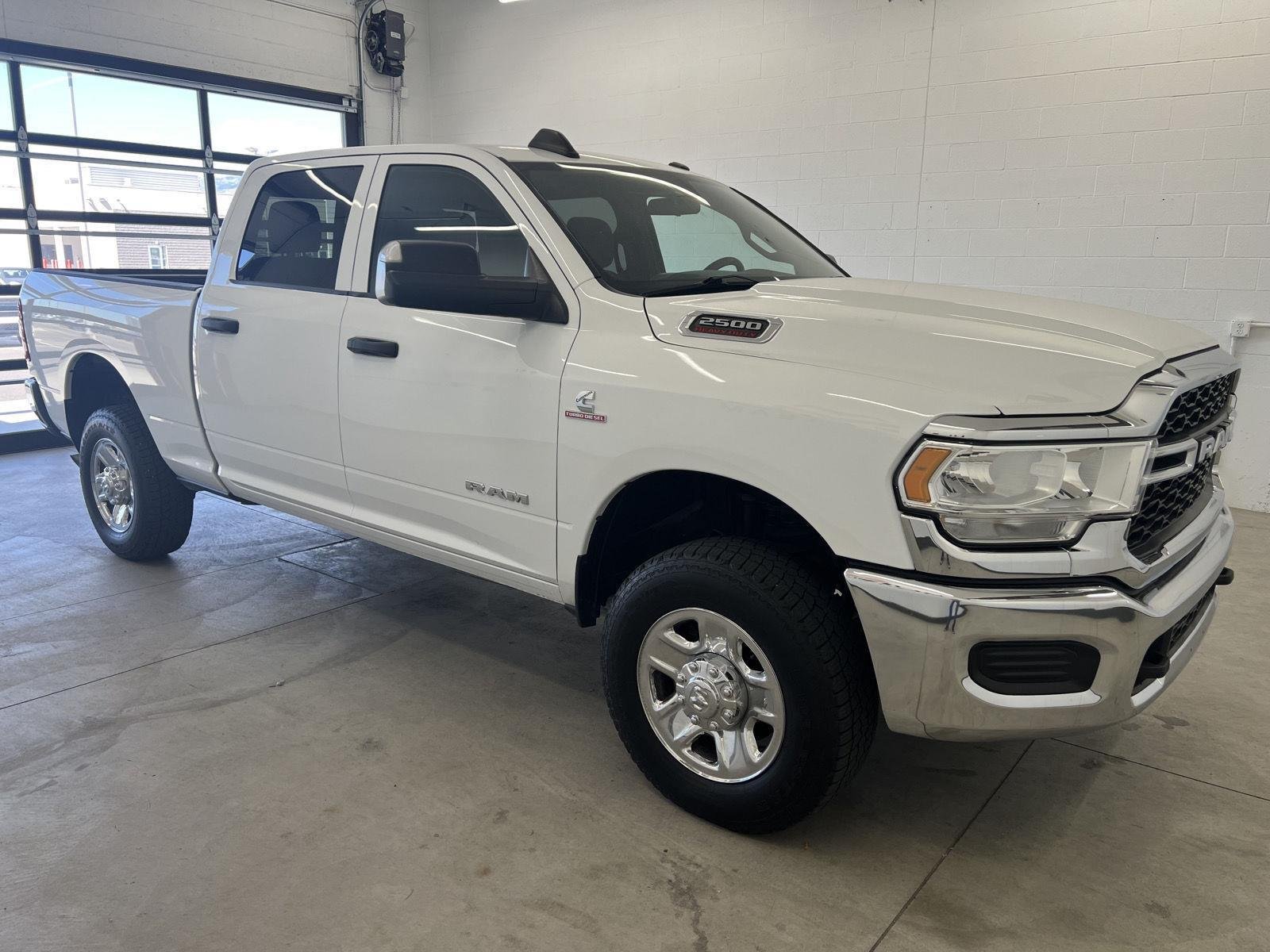 Used 2022 Bright White Clearcoat Ram Tradesman image 5