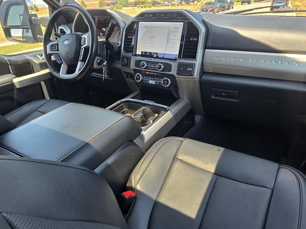Used 2022 Carbonized Gray Metallic Ford LARIAT image 28