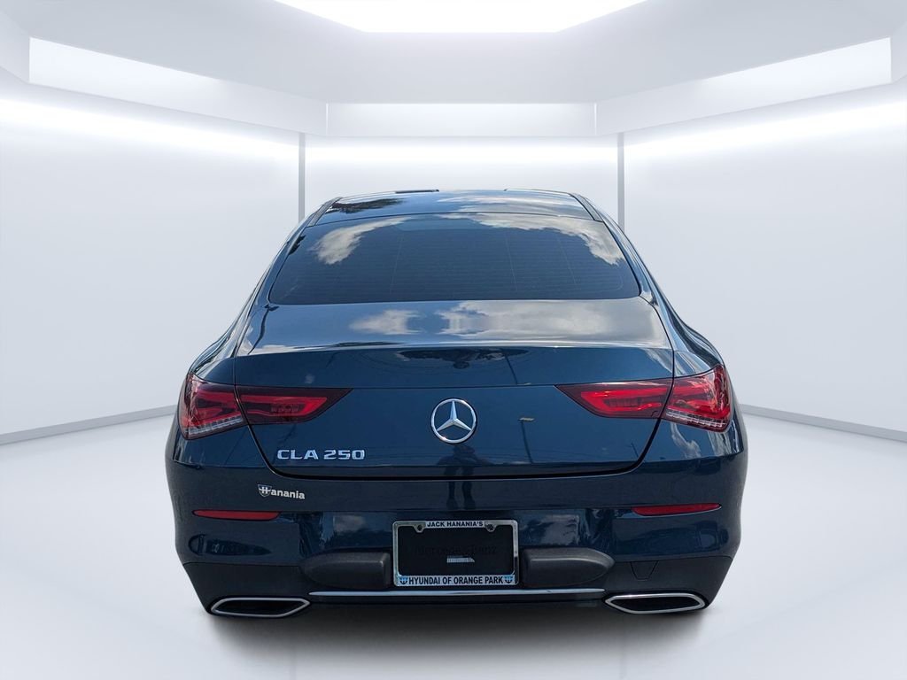 Used 2022 Blue Mercedes-Benz CLA 250 image 4