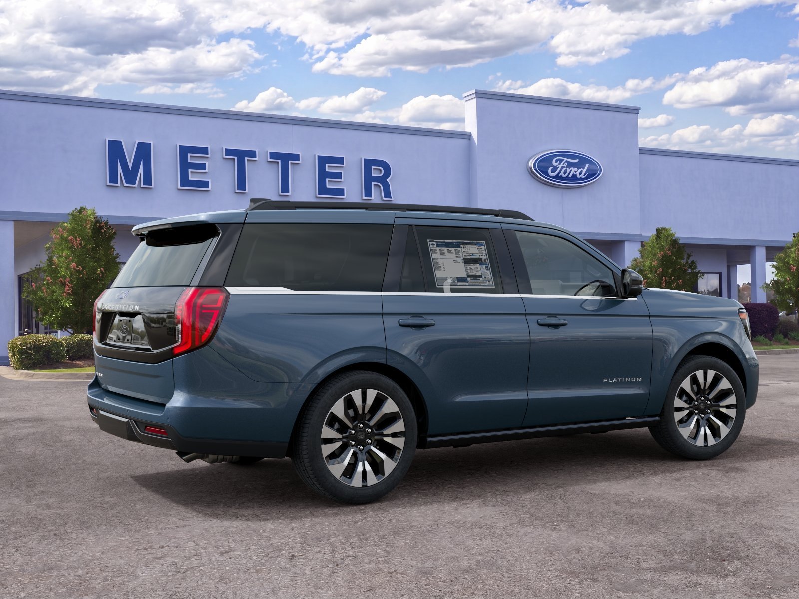 New 2027 Nocturnal Blue Metallic Ford Platinum image 6