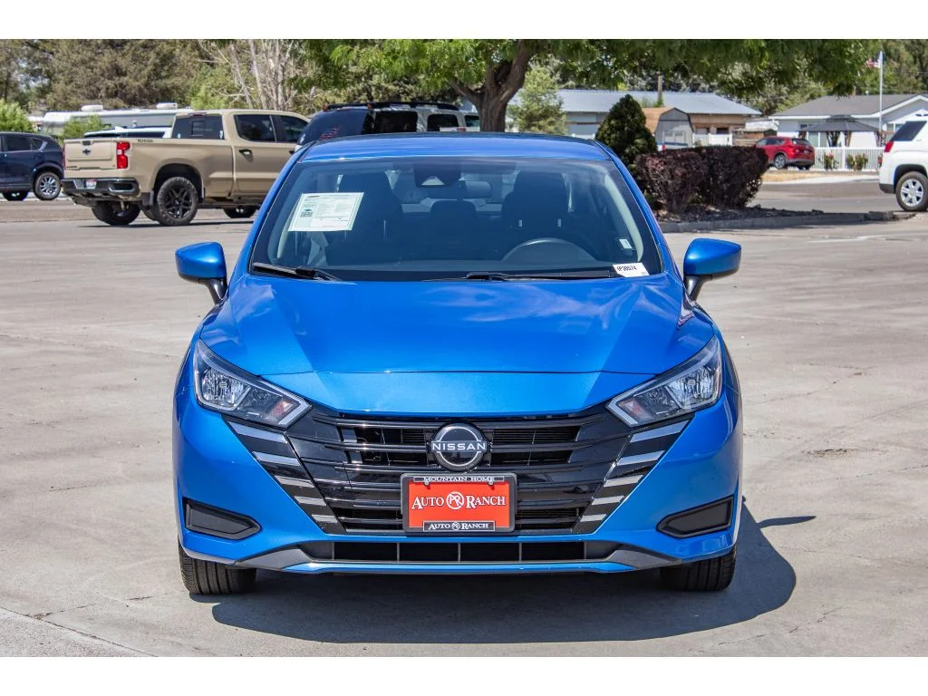 Used 2023 Electric Blue Metallic Nissan SV image 3
