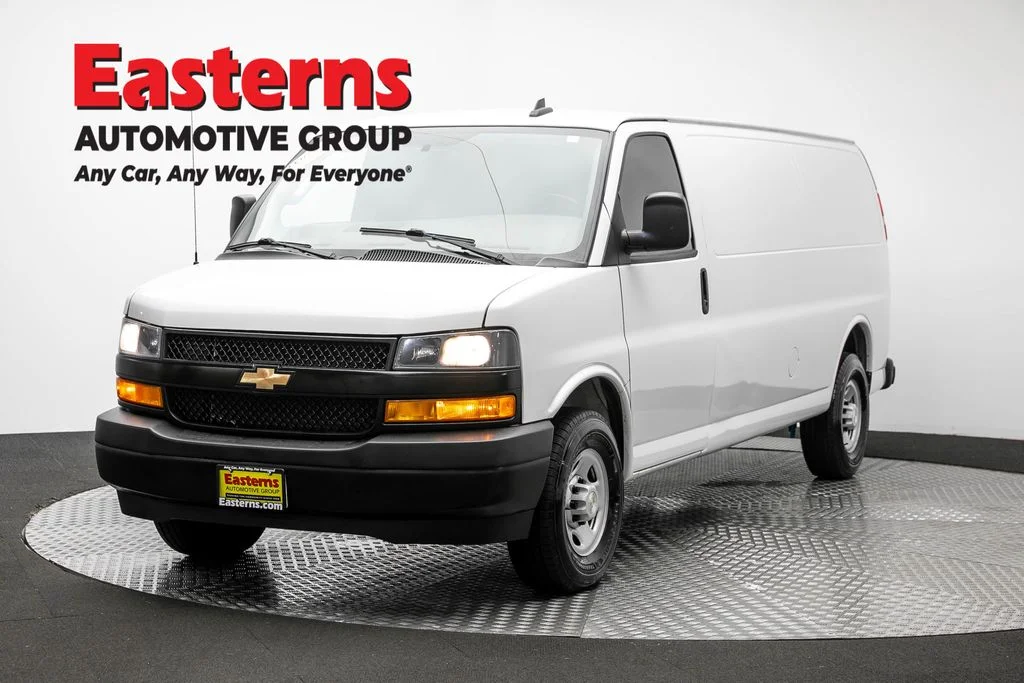 Used 2022 White Chevrolet Work Van image 1
