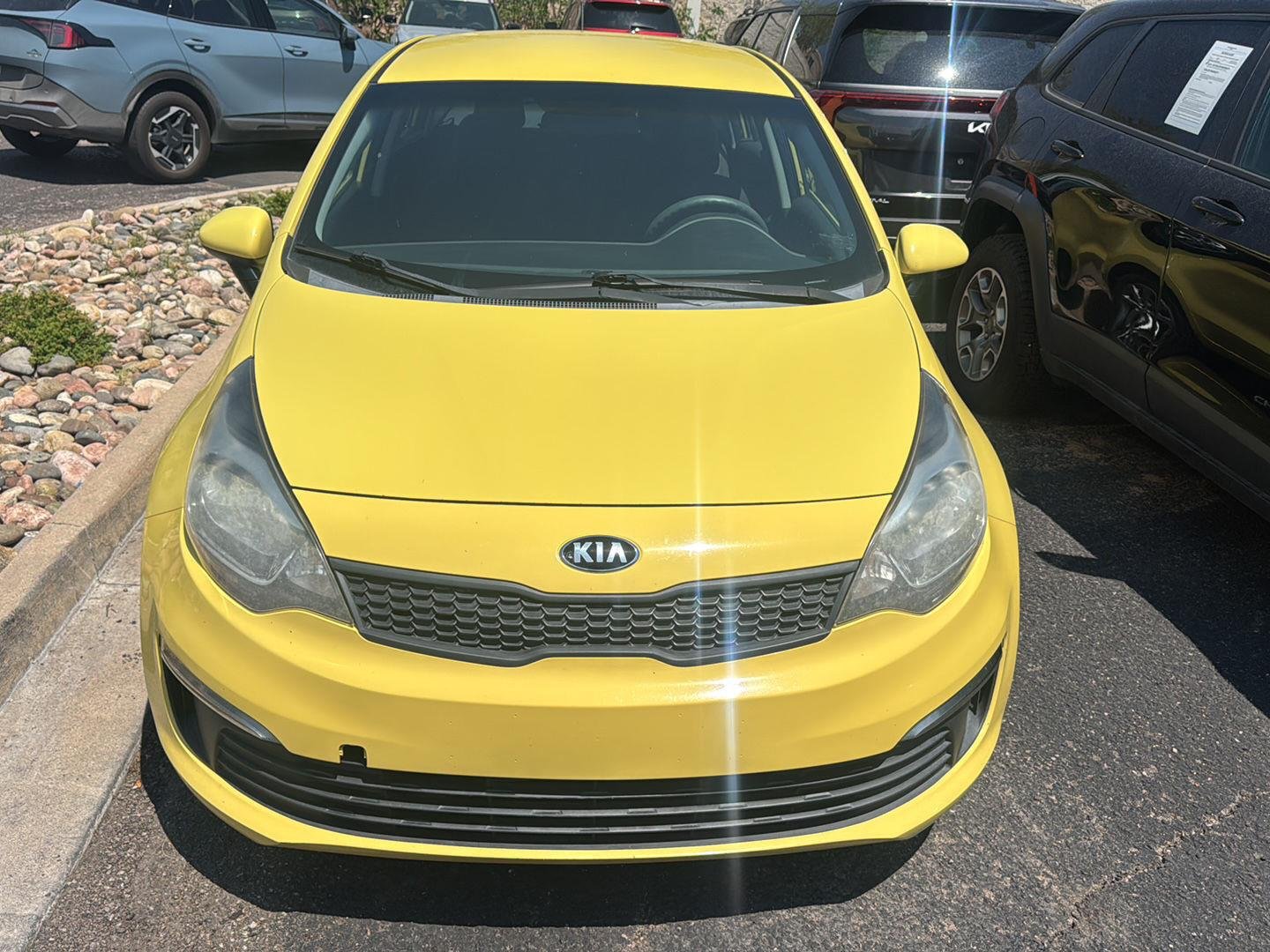 Used 2016 Digital Yellow Kia LX image 1