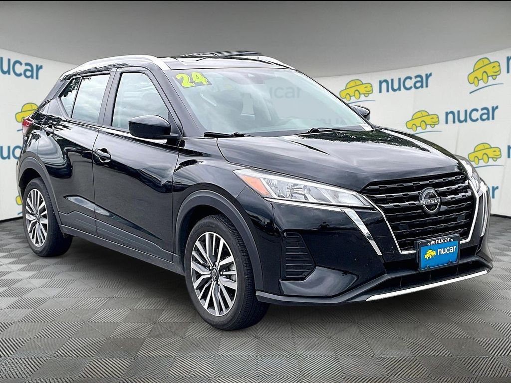 Used 2024 Super Black Nissan SV image 1