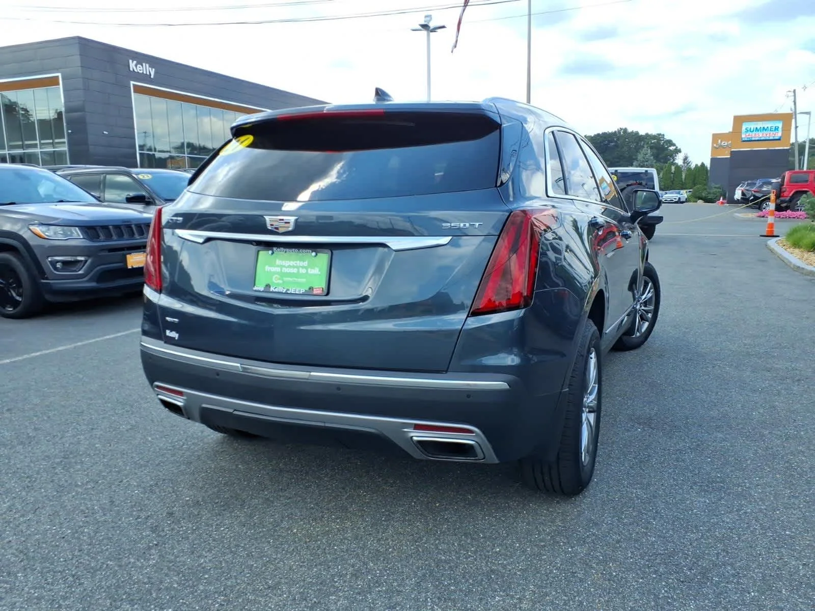Used 2021 Shadow Metallic Cadillac AWD Premium Luxury image 8