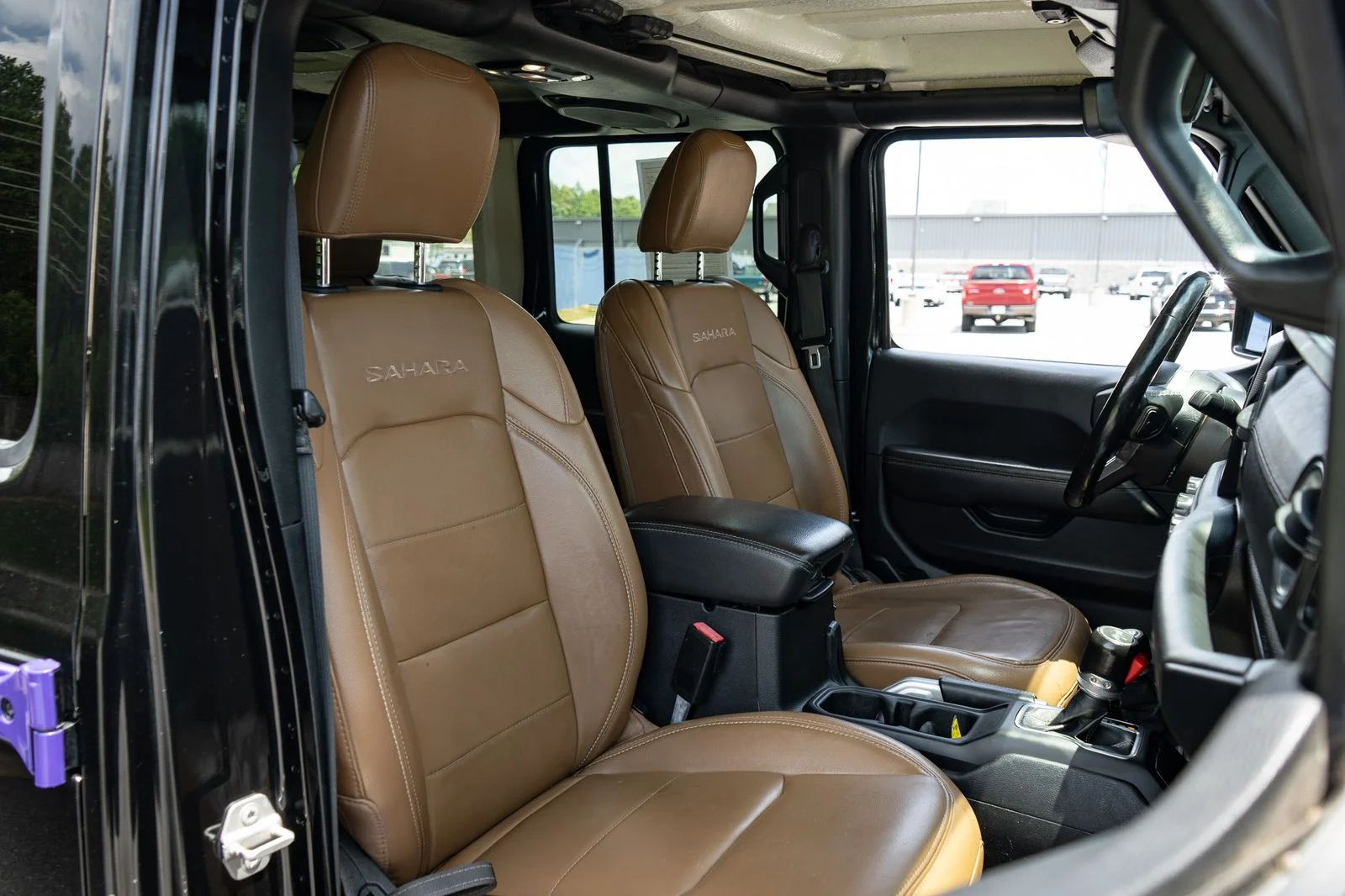 Used 2021 Black Clearcoat Jeep Unlimited Sahara image 22
