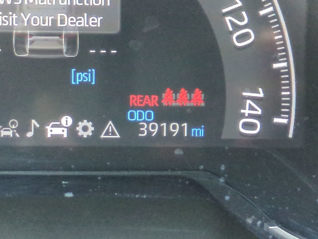 Certified Used 2024 Ruby Flare Pearl Toyota Hybrid LE image 24
